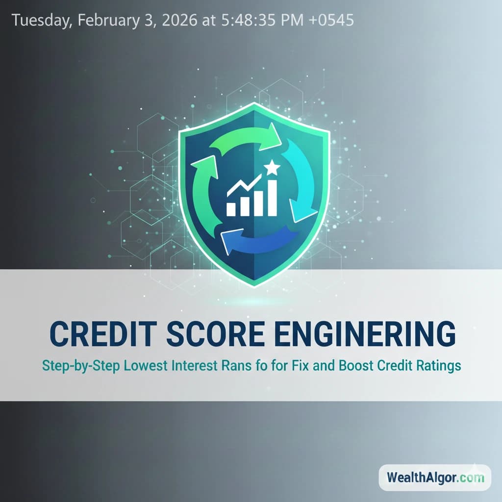 Credit Score Engineering: A Technical Framework for Algorithmic Risk Optimization